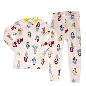 NWT Gap Disney Princesses Pajama Set Size 2T